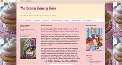 Desktop Screenshot of bostonbakerybabe.com